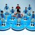 Subbuteo Andrew Table Soccer Iraklis Salonica 1984-85 on WSB Professional bases